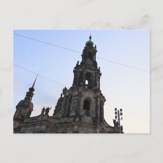 Hofkirche (Dresden Cathedral) at Schlossplatz ポストカード (正面)