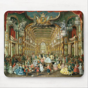 Hoftheaterの仮装舞踏会、ボン1754年 マウスパッド
