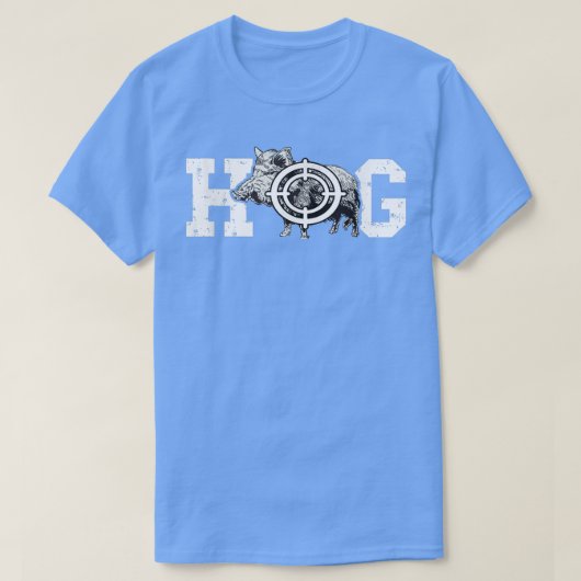 Hog Boar Wild Hog Hunting Wild Boar Pigs Wild Hog  Tシャツ (デザイン正面)
