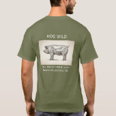 Hog wild tシャツ (裏面)