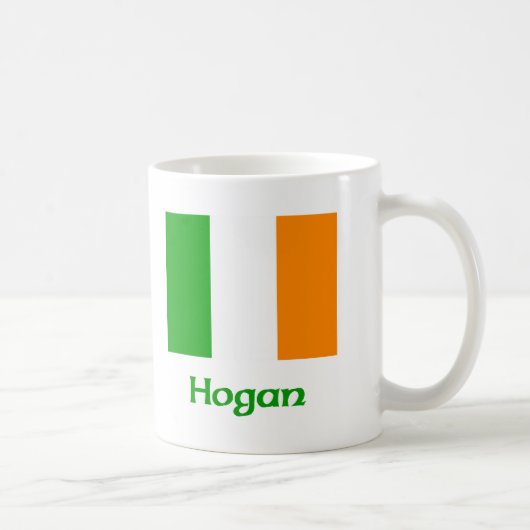 Hoganのアイルランド人の旗 コーヒーマグカップ (右)
