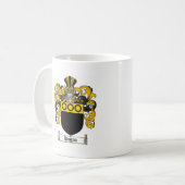 HOGANの家紋- HOGANの紋章付き外衣 コーヒーマグカップ (正面左)