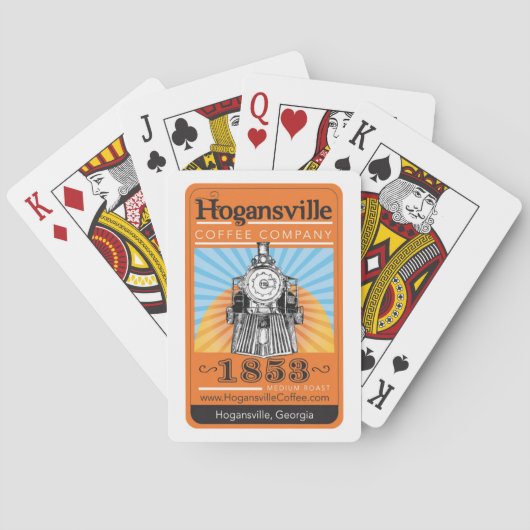 Hogansvilleのコーヒートランプ(1853年) トランプ (裏面)