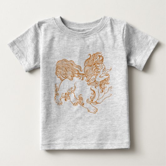 Hoge Dog Tee ベビーTシャツ (正面)
