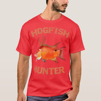 Hogfish Hunter  Florida Fishing  Hogfish  Tシャツ