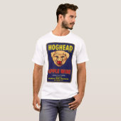 Hoghead Appleのワイン Tシャツ (正面フル)