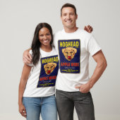 Hoghead Appleのワイン Tシャツ (ユニセックス)