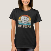 Hognose Snake Retro Ew  People Tシャツ (正面)