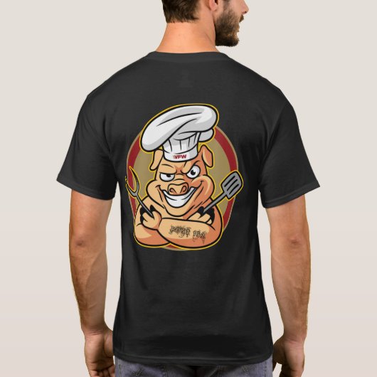 Hogs4Heroes Tシャツ (裏面)