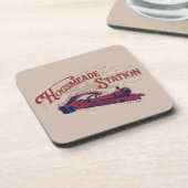 HOGSMEADEステーションヴィンテージグラフィック コースター (左側)