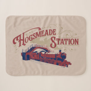 HOGSMEADEステーションヴィンテージグラフィック シェルパブランケット