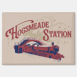 HOGSMEADEステーションヴィンテージグラフィック マグネット