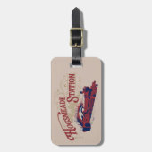 HOGSMEADEステーションヴィンテージグラフィック ラゲッジタグ (正面縦)