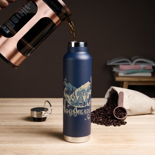 HOGSMEADE™ヴィンテージビレッジグラフィック ウォーターボトル (コーヒー)