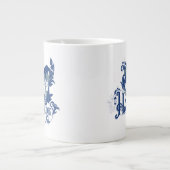 HOGSMEADE™ヴィンテージビレッジグラフィック ジャンボコーヒーマグカップ (正面)