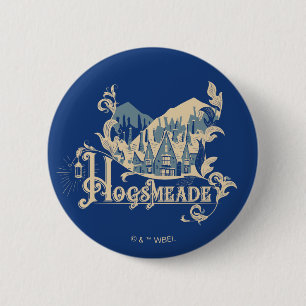 HOGSMEADE™ヴィンテージビレッジグラフィック 缶バッジ
