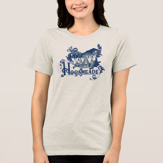 HOGSMEADE™ Vintage Village Graphic トライブレンドＴシャツ (正面)