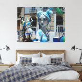 Hogueros de Alicante Sculpture キャンバスプリント (インサイチュ (寝室))