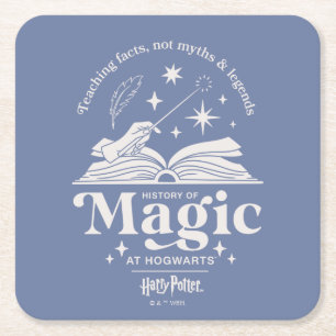 HOGWARTSでの魔法の歴史™ スクエアペーパーコースター