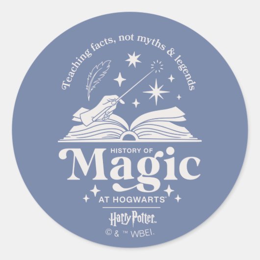 HOGWARTSでの魔法の歴史™ ラウンドシール (正面)