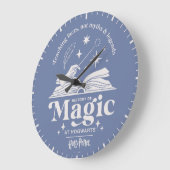 HOGWARTSでの魔法の歴史™ ラージ壁時計 (傾斜)