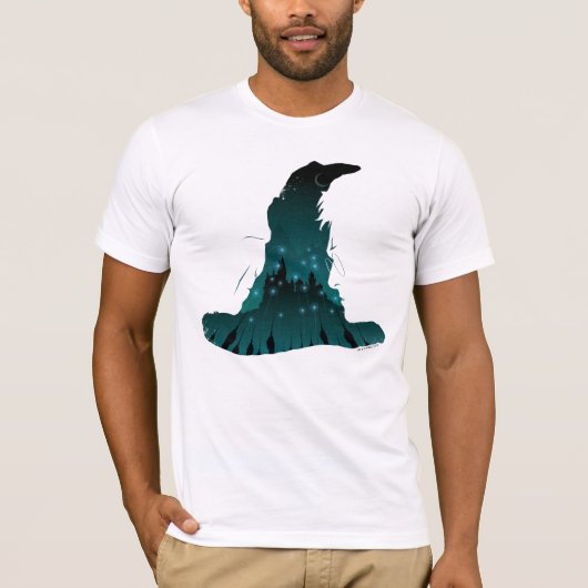 Hogwartsの魔法使いの帽子のハリー・ポッターシリーズ|の戦い Tシャツ (正面)