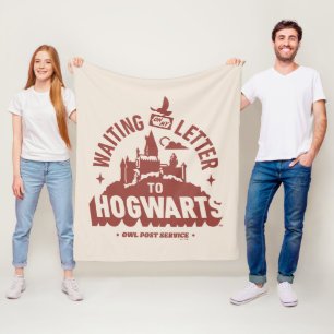 HOGWARTS™からの手紙を待って フリースブランケット