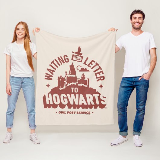 HOGWARTS™からの手紙を待って フリースブランケット (インサイチュ)