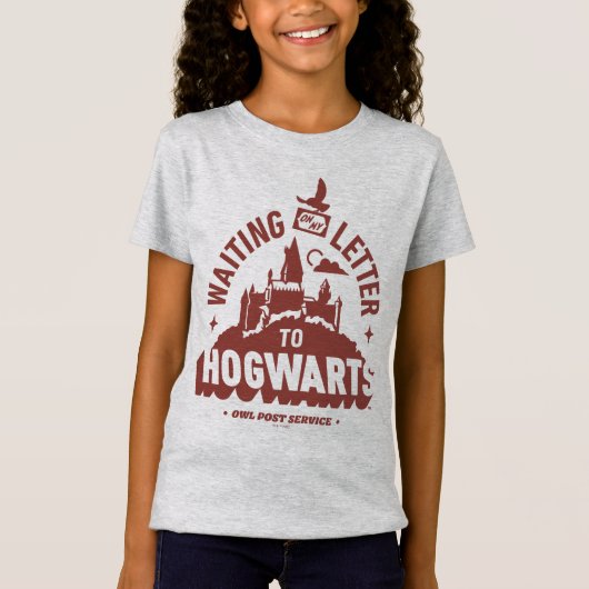 HOGWARTS™からの手紙を待って Tシャツ (正面)
