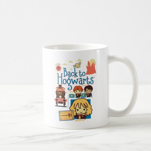 HOGWARTS™に戻るハリー・ポッターシリーズの™ %PIPE% コーヒーマグカップ (右)