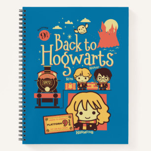 HOGWARTS™に戻るハリー・ポッターシリーズの™ %PIPE% ノートブック