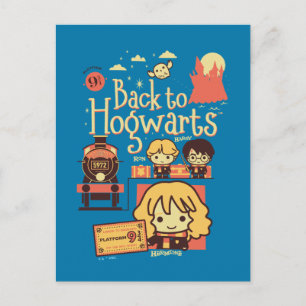 HOGWARTS™に戻るハリー・ポッターシリーズの™ %PIPE% ポストカード