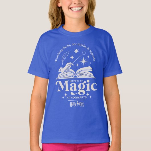 HOGWARTS™の魔法の歴史 Tシャツ (正面)