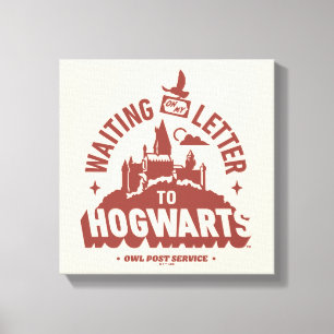 HOGWARTS™への手紙が来るのを待って キャンバスプリント
