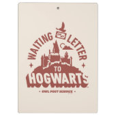 HOGWARTS™への手紙が来るのを待って クリップボード (裏面)