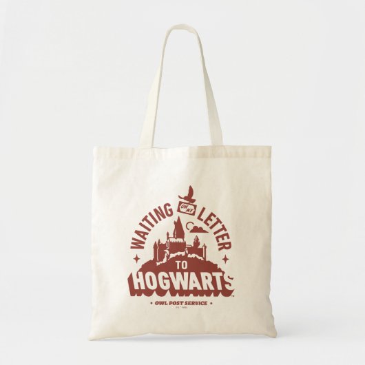HOGWARTS™への手紙が来るのを待って トートバッグ (正面)