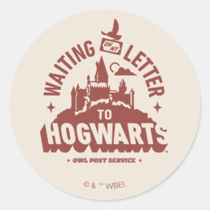 HOGWARTS™への手紙が来るのを待って ラウンドシール