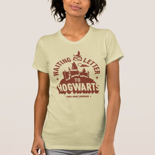HOGWARTS™への手紙を待っている Tシャツ (正面)