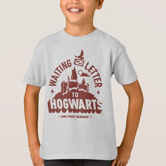 HOGWARTS™への手紙を待っている Tシャツ (正面)