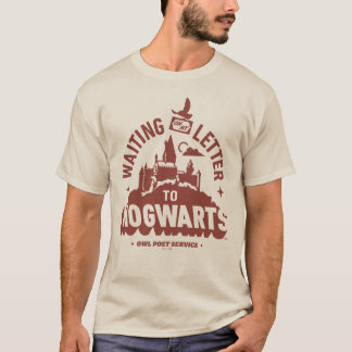HOGWARTS™への手紙を待って Tシャツ