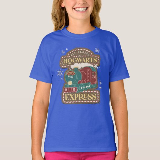 HOGWARTS™エクスプレス・クリスマスクッキー Tシャツ (正面)
