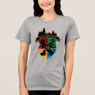 HOGWARTS™ キャスル・クレスト ハウス・プライド・バッジ トライブレンドＴシャツ