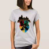 HOGWARTS™ キャスル・クレスト・ハウス・プライド・バッジ Tシャツ (正面)