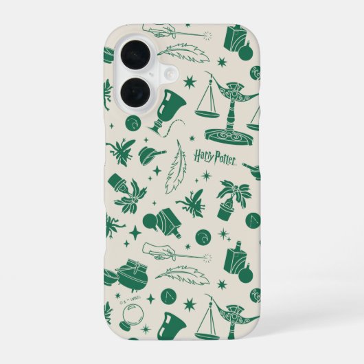 HOGWARTS™クラス部活パターン iPhone 16ケース (裏面)