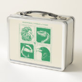 HOGWARTS™ハウス動物グリッド メタルランチボックス (裏面)