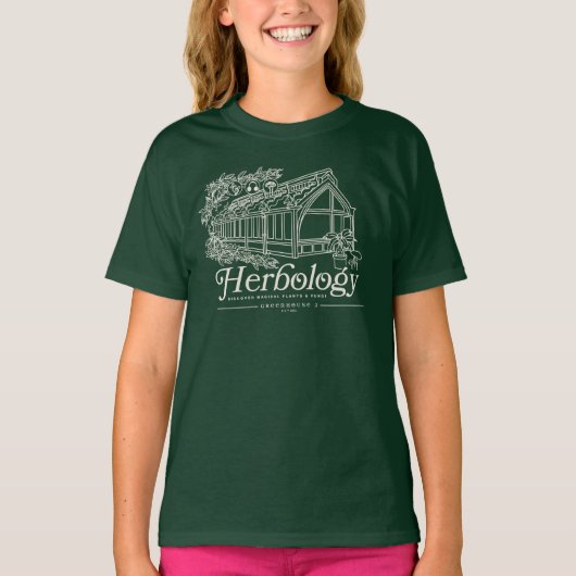HOGWARTS™ ハーブ学 温室 Tシャツ (正面)