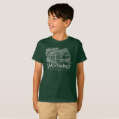 HOGWARTS™ ハーブ学 温室 Tシャツ (正面フル)