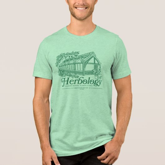 HOGWARTS™ ハーブ研究温室 トライブレンドTシャツ (正面)