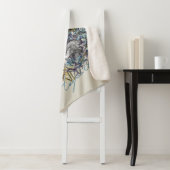 HOGWARTS™バッジフローラグラフィック シェルパブランケット (インサイチュ)