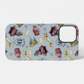 HOGWARTS™パターンへようこそ iPhoneケース (裏面横)